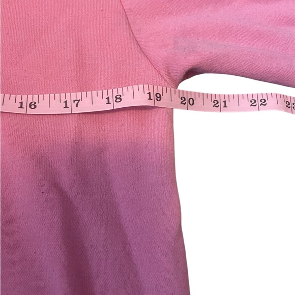 Social Scene Pink Daisy Embroidered Women's Sweatshirt XS - Picture 3 of 5